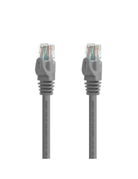 Aisens Latiguillo Rj45 Cat.6A Utp Gris 2.0M
