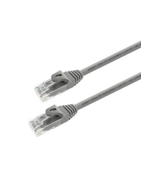 Aisens Latiguillo Rj45 Cat.6A Utp Gris 5.0M