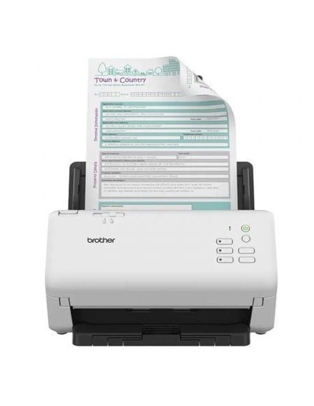 Escáner Documental Brother ADS-4300N con Alimentador de Documentos ADF/ Doble cara