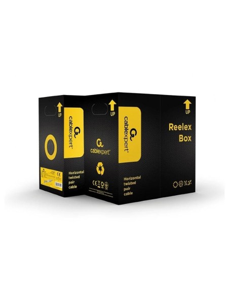 Gembird Cable Red Cat.6 U/UTP 305m  Gris