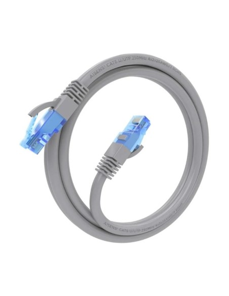 Aisens Cable RJ45 Cat.6 UTP AWG26 CCA Gris 1.5M