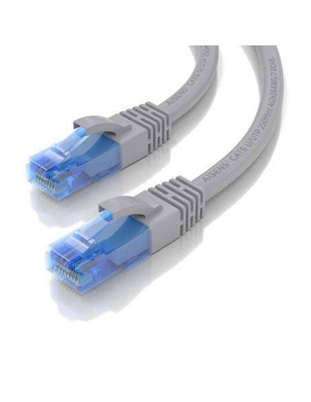 Aisens Cable RJ45 Cat.6 UTP AWG26 CCA Gris 1.5M