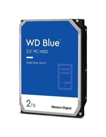 Disco Duro Western Digital WD Blue PC Desktop 2TB/ 3.5'/ SATA III/ 256MB
