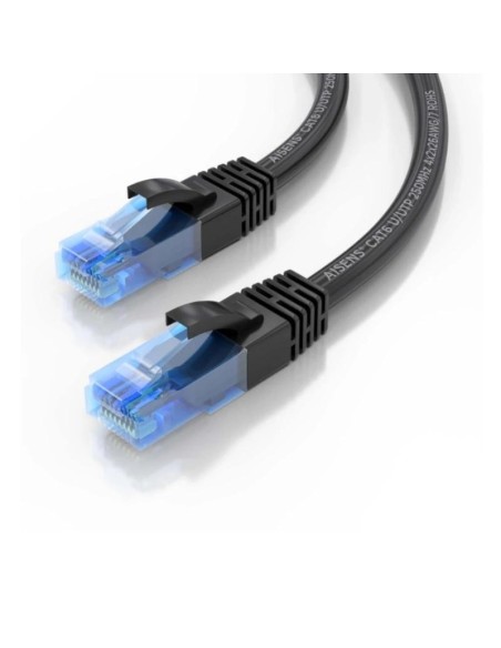Aisens Cable RJ45 Cat.6 UTP AWG26 CCA Negro 0.5M