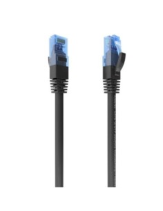 Aisens Cable RJ45 Cat.6 UTP AWG26 CCA Negro 1.0M