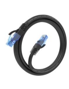 Aisens Cable RJ45 Cat.6 UTP AWG26 CCA Negro 1.0M 2