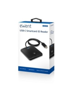 EWENT EW1055 Lector Tarjetas USB-C/ DNI electronic 2