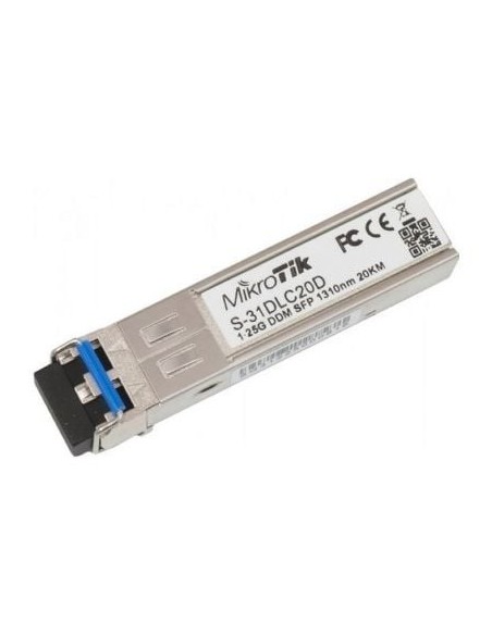 Modulo SFP Transceptor de Fibra Óptica Mikrotik S-31DLC20D