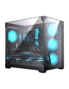 Hiditec Caja Atx Gaming Sky Black USB 31 TYPE-C