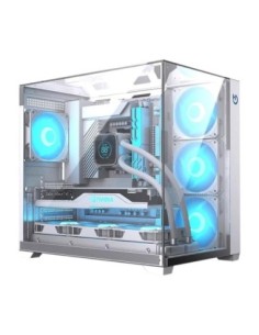 Hiditec Caja ATX Gaming Sky White USB 31 TYPE-C