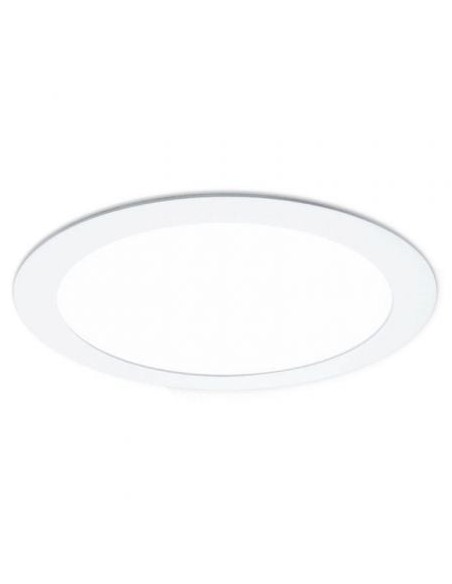 Downlight Iglux WIFI-20W/ Circular/ Ø240 x 30mm/ Potencia 20W/ 2100 Lúmenes/ 3000º-6000ºK/ Blanco