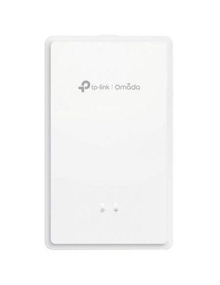 Punto de Acceso Inalámbrico TP-Link Omada EAP615GP-WALL/ WiFi 6/ 1800Mbps/ 2.4GHz 5GHz/ Antenas de 6.5dBi/ WiFi 802.11 a/b/g/n/ac/ax