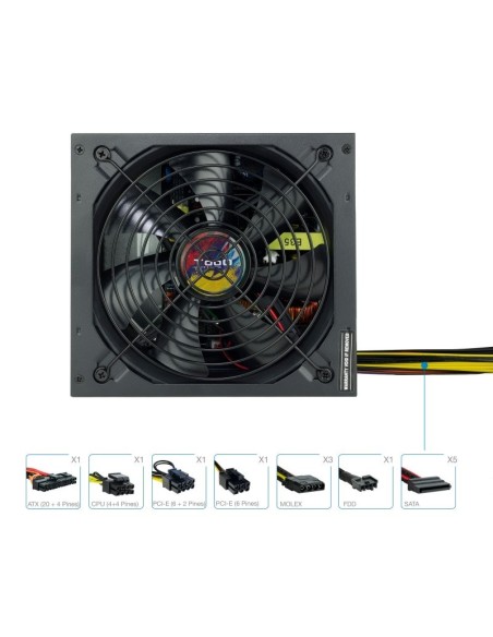 Tooq Fuente Alimentación TQAPOLO-700SP 700W