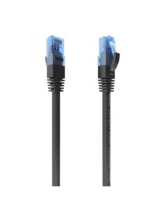 Aisens Cable RJ45 CAT.6 UTP AWG26 CCA Negro 30cm