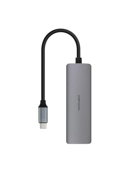 Nanocable Conversor USB-C Ethernet carga PD