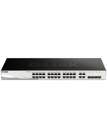 Switch Gestionado D-Link DGS-1210-24/ 24 Puertos/ RJ-45 10/100/1000/ SFP