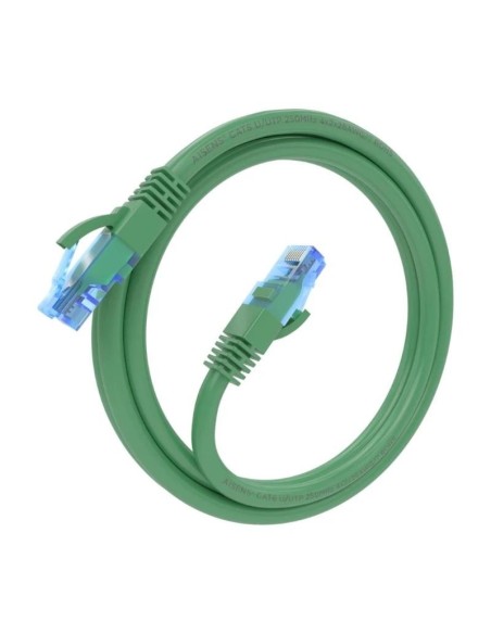 Aisens Cable RJ45 CAT.6 UTP AWG26 CCA Verde 1.0m
