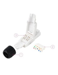 Nanocable Conector RJ45 Auto Crimpable 10 uds 2