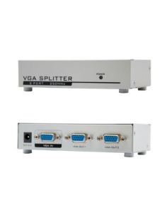 Duplicador SVGA Nanocable 10.25.0002/ 2x SVGA Hembra - SVGA Macho