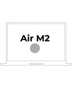 Apple Macbook Air 13,6'/ M2 8-Core CPU/ 16Gb/ 256Gb SSD/  8-Core GPU/ Plata