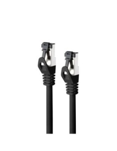Nanocable Cable red Cat. 8.1 2GHZ SSTP Negro 0.25m 2