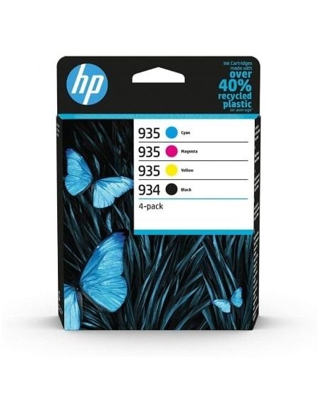 Cartucho de Tinta Original HP nº934 + nº935 Multipack/ Cian/ Magenta/ Amarillo/ Negro