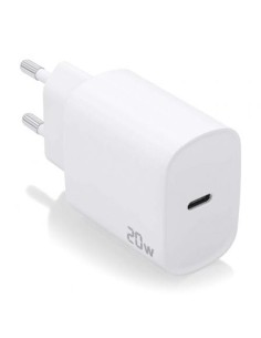 Cargador de Pared Aisens A110-0752/ 1xUSB Tipo-C/ 20W