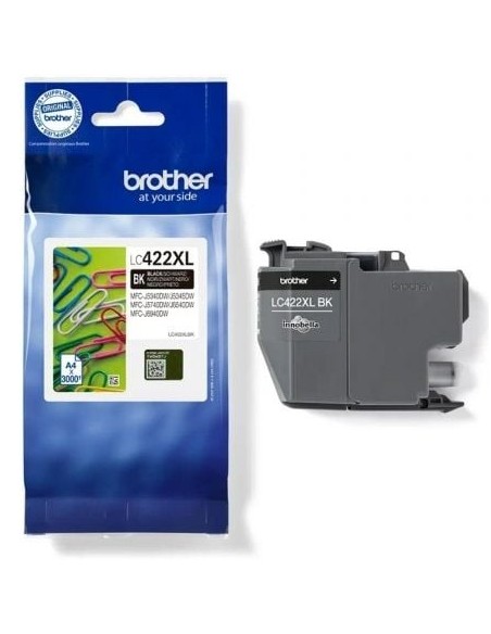 Cartucho de Tinta Original Brother LC-422 XL Alta Capacidad/ Negro