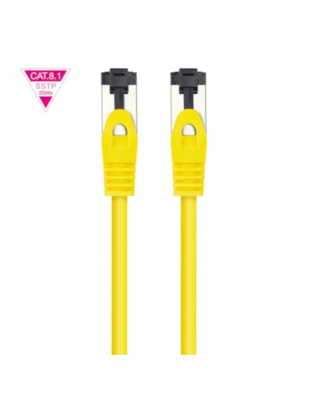 Nanocable Cable red Cat. 8.1 2GHZ SSTP Amarillo 2m