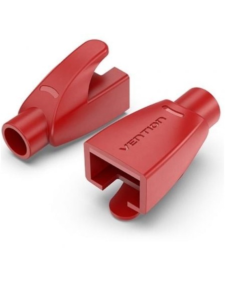 Funda Protectora RJ45 Vention IODR0-100/ 100 uds/ Roja