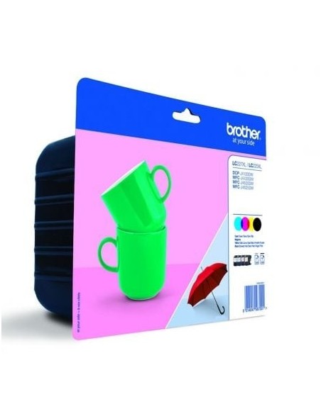 Cartucho de Tinta Original Brother LC-227XL Alta Capacidad Multipack/ Cian/ Magenta/ Amarillo/ Negro