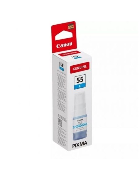 Botella de Tinta Original Canon GI-55/ Cian