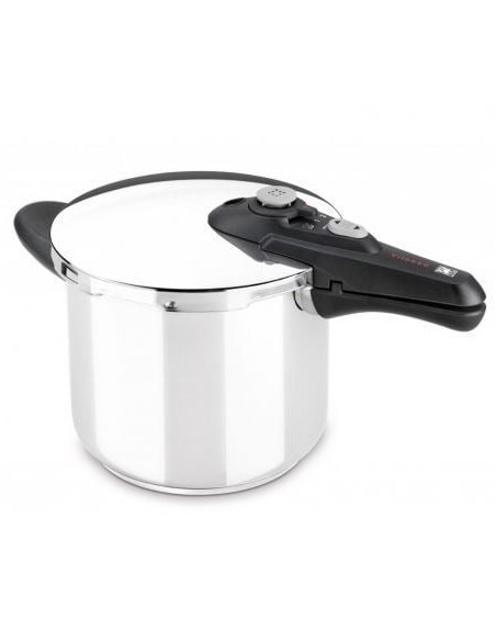 Olla a Presión Bra Vitesse A185102/ Ø22cm/ 6L/ Acero Inoxidable/ Apta para Inducción