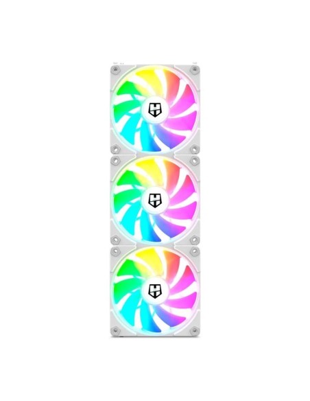 NOX HUMMER EASYLINK   ARGB FANS KIT BLANCOS