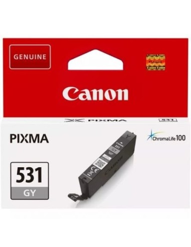 Cartucho de Tinta Original Canon CLI-531GY/ Gris