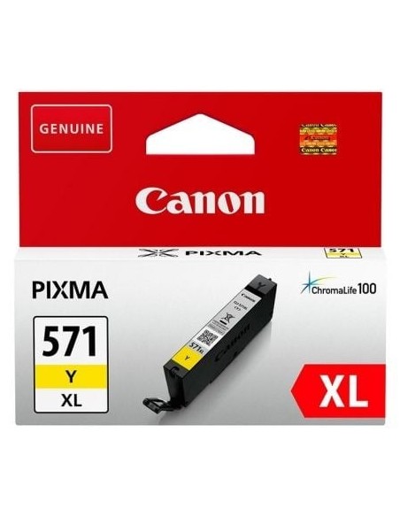 Cartucho de Tinta Original Canon CLI-571YXL Alta Capacidad/ Amarillo