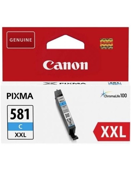 Cartucho de Tinta Original Canon CLI-581XXL Alta Capacidad/ Cian