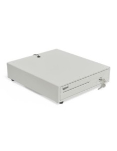 iggual Cajón portamonedas IRON-10W 38cm 4+6 blanco