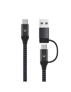Cargador de Pared GaN Aisens A110-0938/ 1xUSB Tipo-C/ 20W/ Blanco