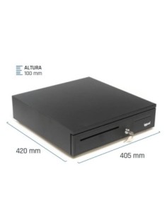 iggual Cajón Portamonedas IRON-50 42cm 5+8 negro 2