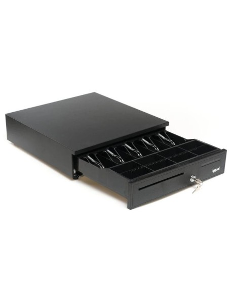 iggual Cajón Portamonedas IRON-50 42cm 5+8 negro