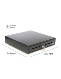 iggual Cajón Portamonedas IRON-70 44.5cm 5+8 negro 2