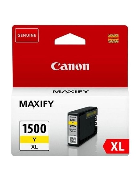 Cartucho de Tinta Original Canon PGI-1500XL Alta Capacidad/ Amarillo