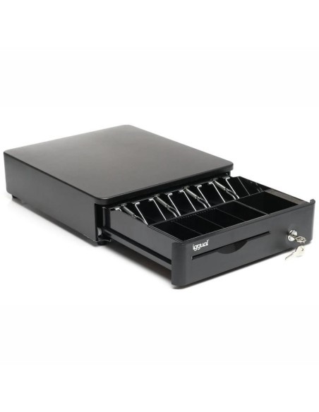 iggual Cajón Portamonedas IRON-10R 38cm 4+5 negro