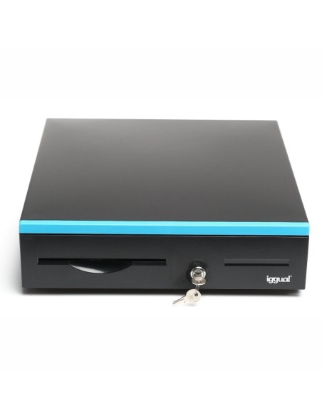 iggual Cajón Portamonedas IRON-30B 42cm 5+7/7+5