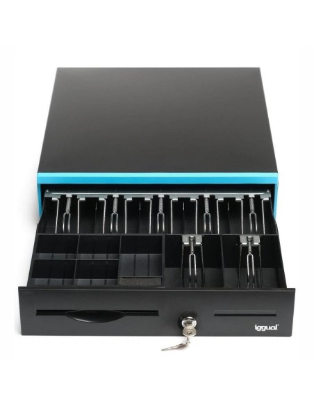 iggual Cajón Portamonedas IRON-30B 42cm 5+7/7+5