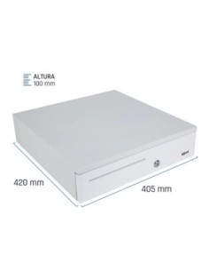 iggual Cajón portamonedas IRON-30PW 5+5 BlancoPuro 2