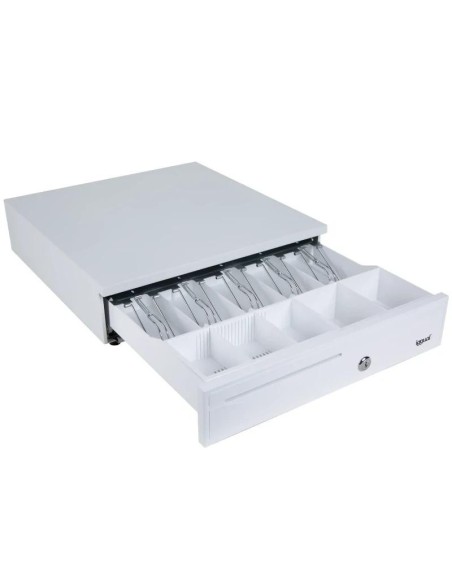 iggual Cajón portamonedas IRON-30PW 5+5 BlancoPuro