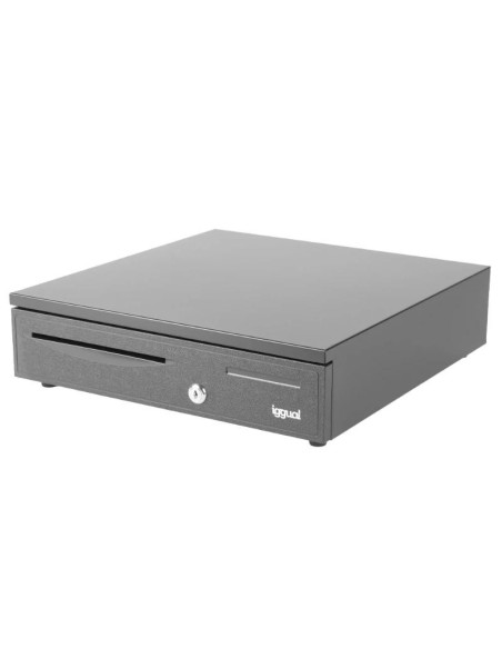 iggual Cajón portamonedas IRON-20 42cm 4+8 negro