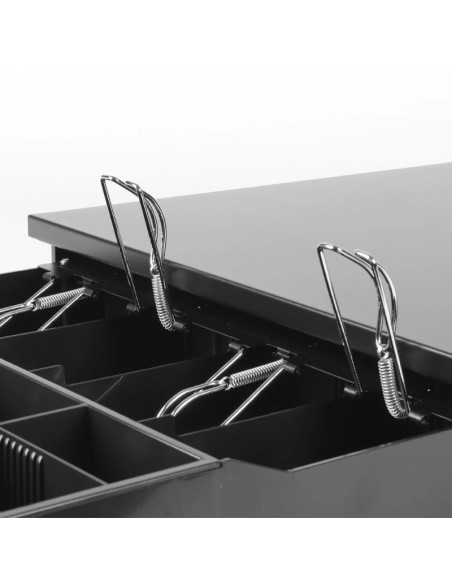 iggual Cajón portamonedas IRON-20 42cm 4+8 negro